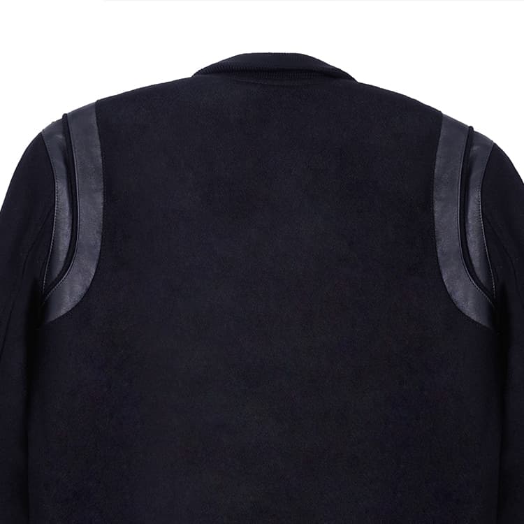 Куртка SAINT LAURENT Classic Wool Leather Jacket - изображение 5