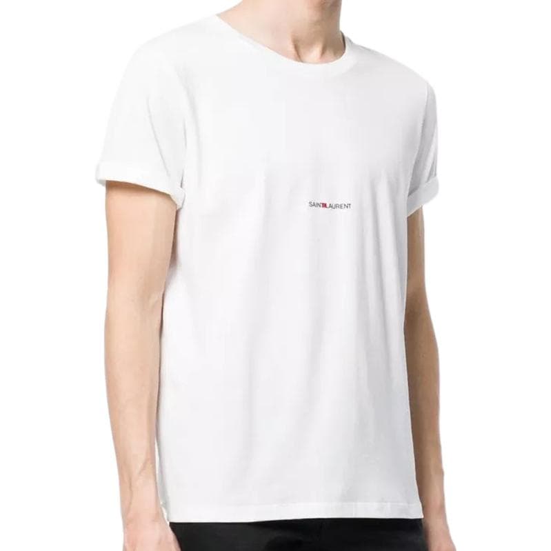 Футболка Saint Laurent Logo Print T-Shirt - изображение 4
