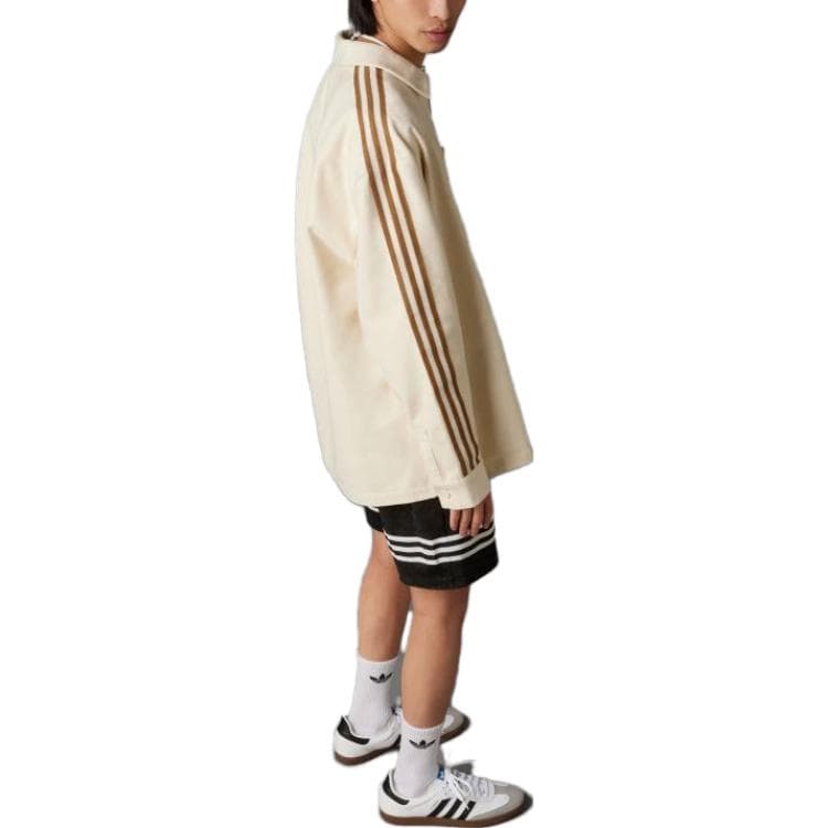 Куртка adidas Adicolor 70s Beige Jacket - изображение 5