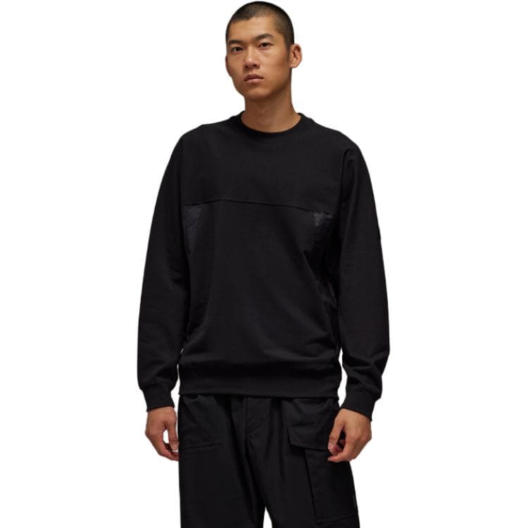 Худи Y-3 Stretch FT Crew Black - изображение 4