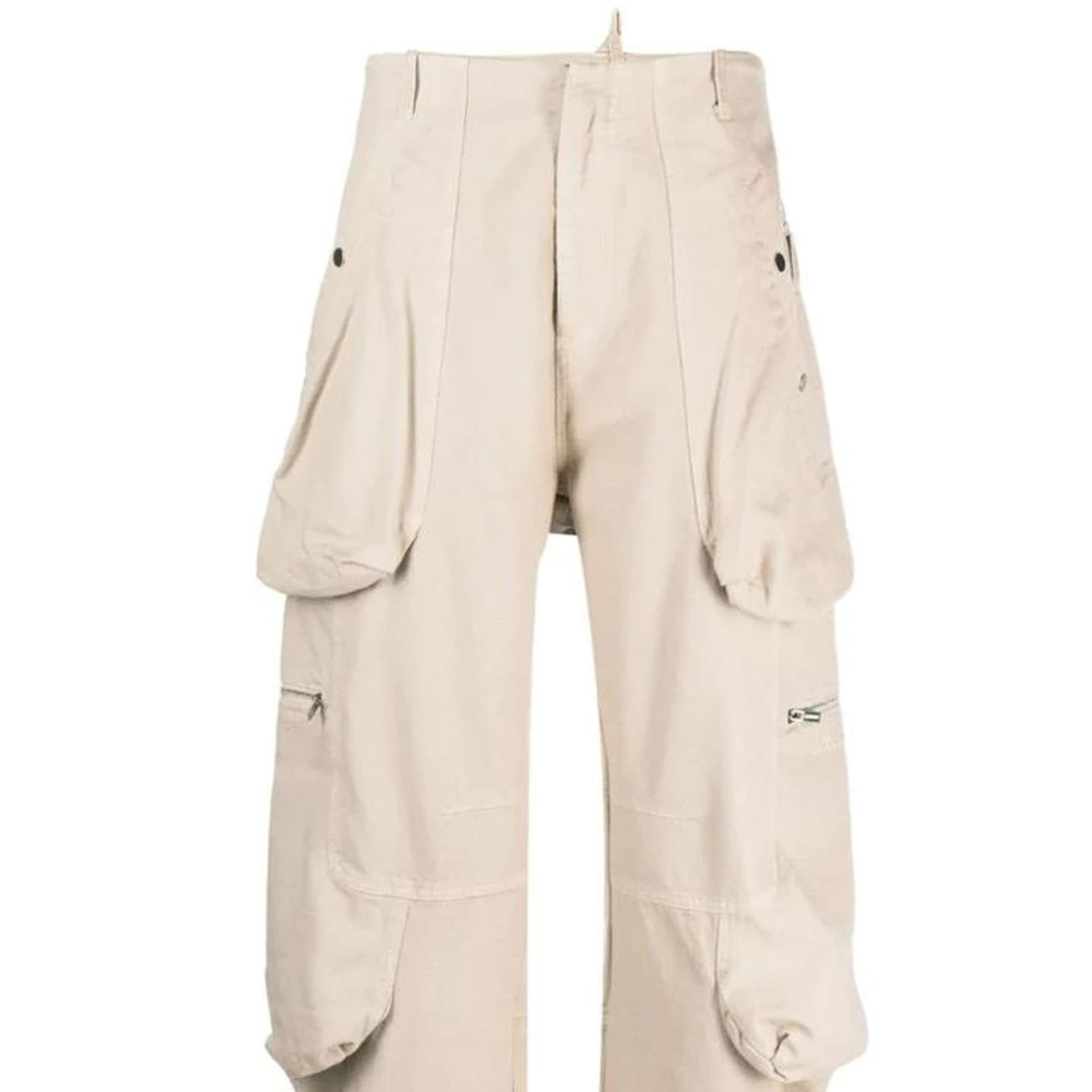 Штаны Jacquemus Wide Leg Pants Beige - изображение 2
