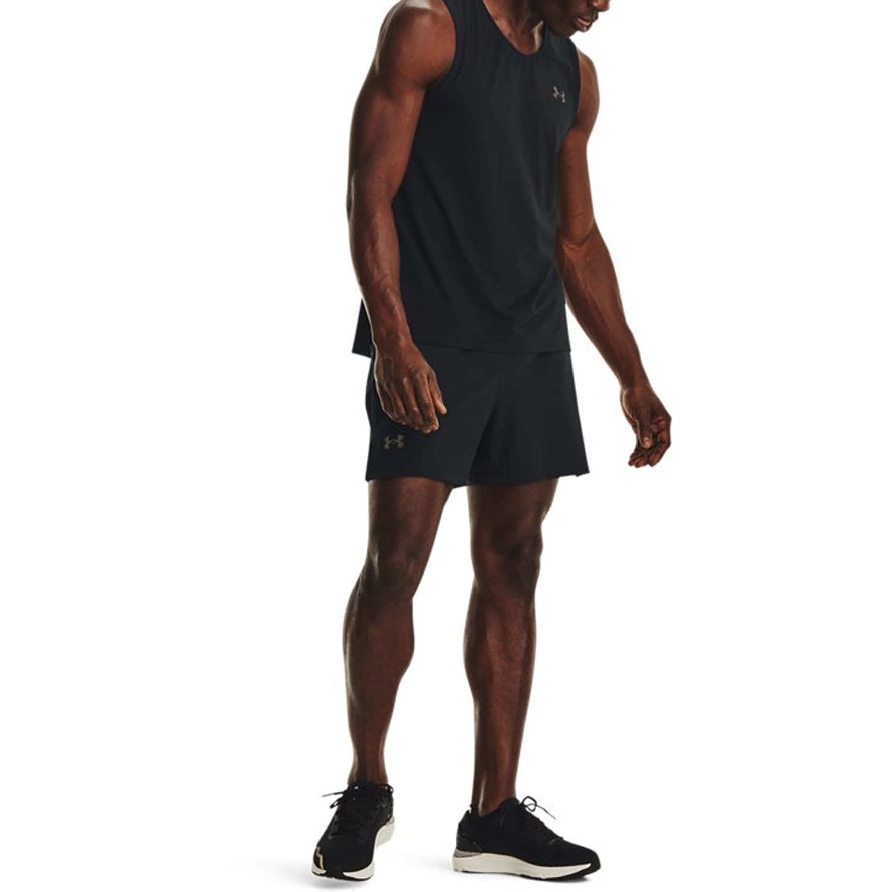 Тренировочные штаны Under Armour Logo Shorts Black - изображение 3