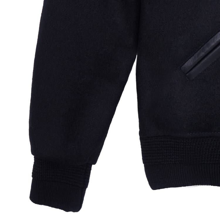 Куртка SAINT LAURENT Classic Wool Leather Jacket - изображение 4