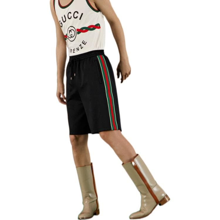 Шорты GUCCI SS23 Black Shorts - изображение 6