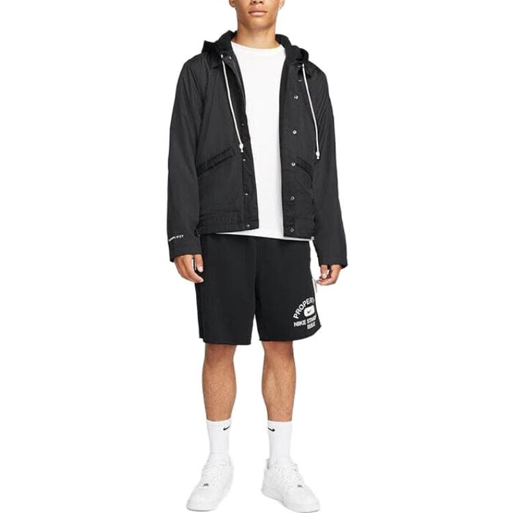 Куртка Nike Therma-FIT Standard Issue Jacket Black - изображение 3