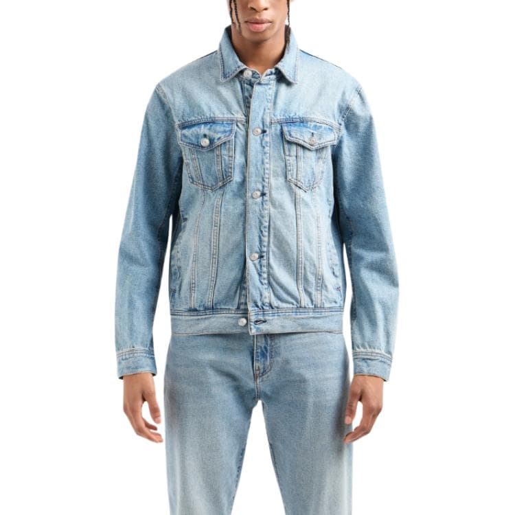 Джинсовая куртка ARMANI EXCHANGE SS24 - изображение 3