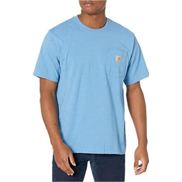 Футболка Carhartt K87 LOOSE FIT HEAVYWEIGHT SHORT-SLEEVE POCKET T-SHIRT LogoT - изображение 3