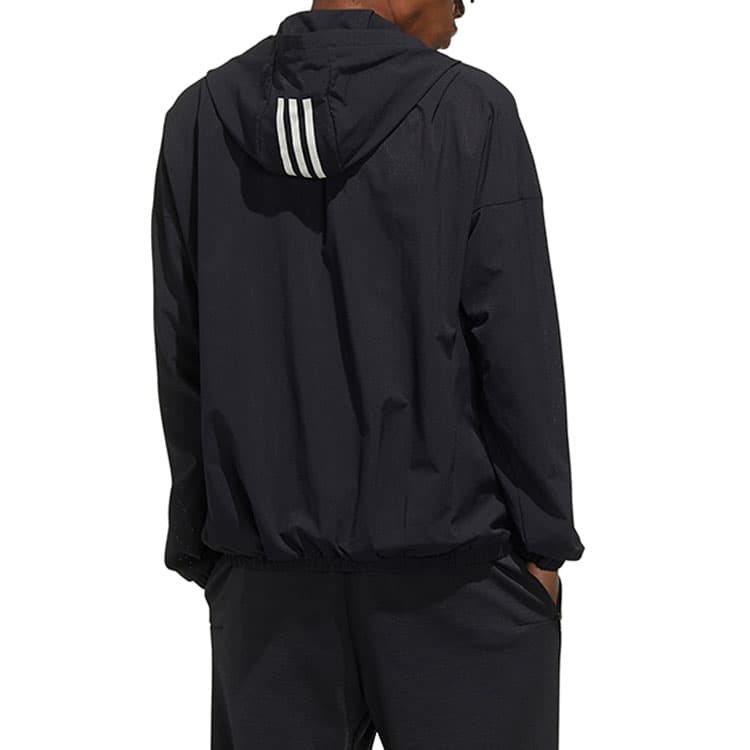 Куртка adidas Hooded Jacket Black - изображение 4