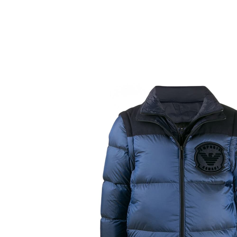 Зимняя куртка EMPORIO ARMANI logo - изображение 5