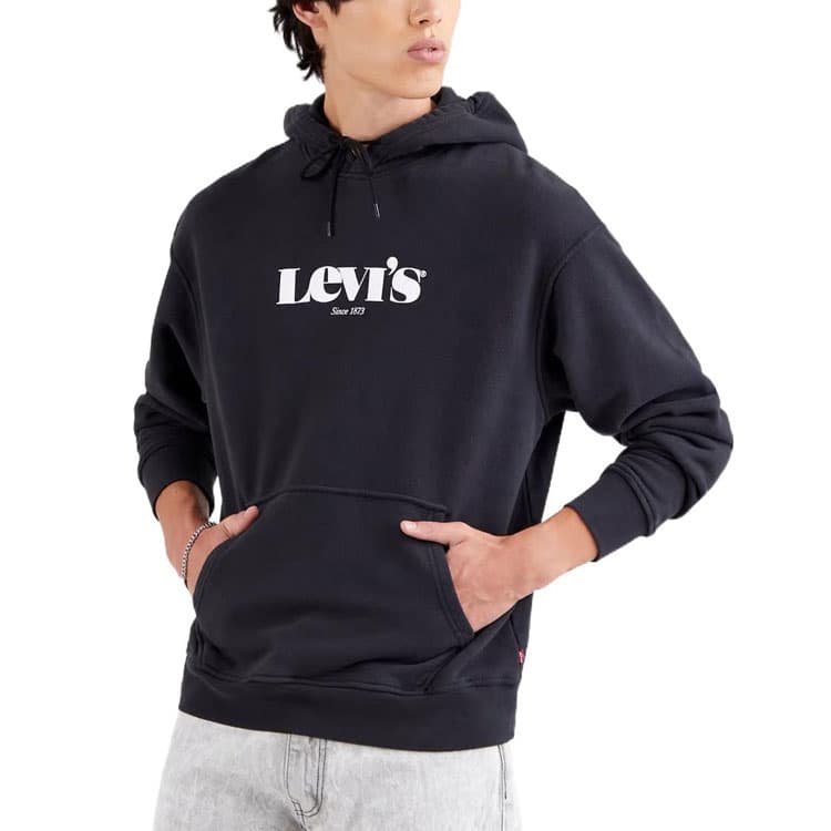 Худи Levi's Hoodie Black - изображение 3