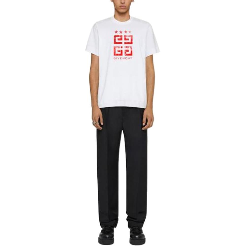 Футболка GIVENCHY LogoT - изображение 4