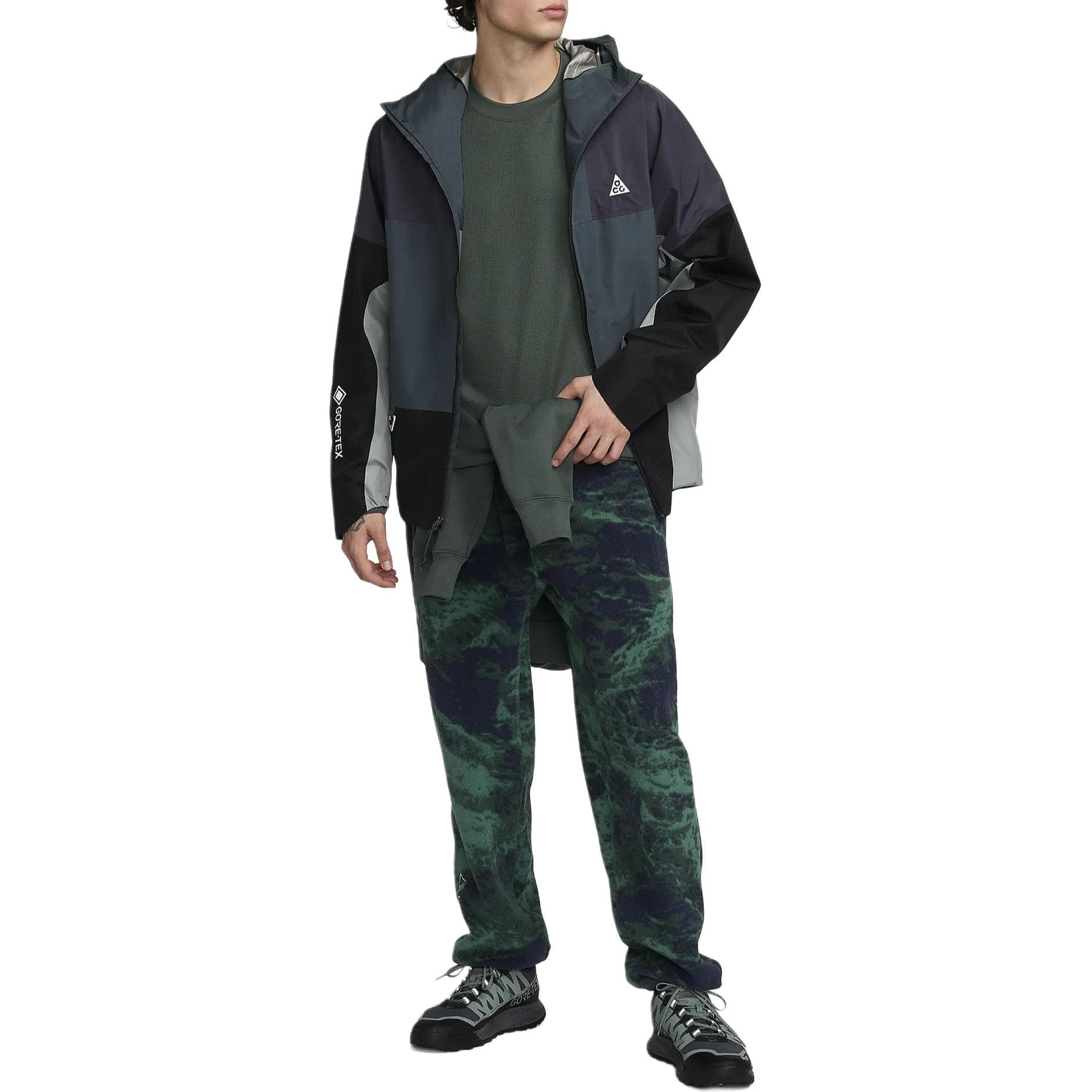 Штаны Nike ACG Вязаные Тренировочные Штаны Мужские Зеленые - изображение 3