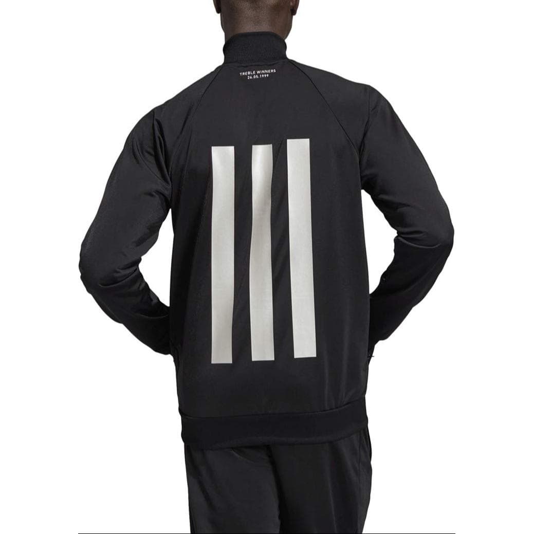 Куртка adidas Manchester United Track Jacket Black - изображение 4