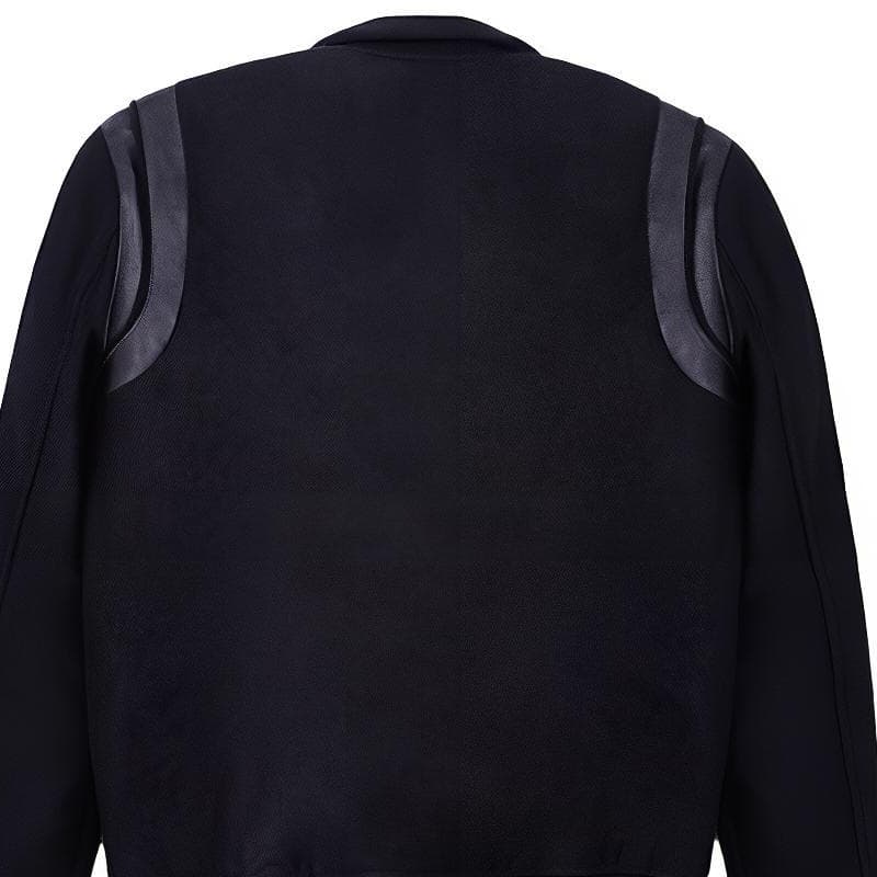 Куртка SAINT LAURENT Classic Wool Leather Jacket - изображение 7
