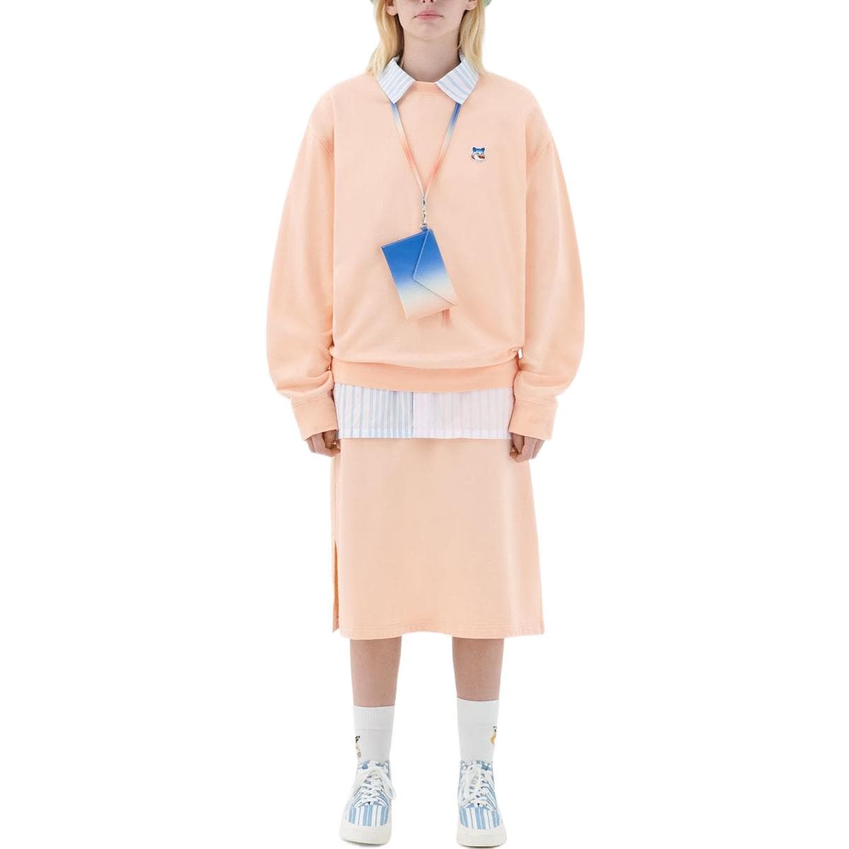 Худи Maison Kitsune SS22 Logo - изображение 4