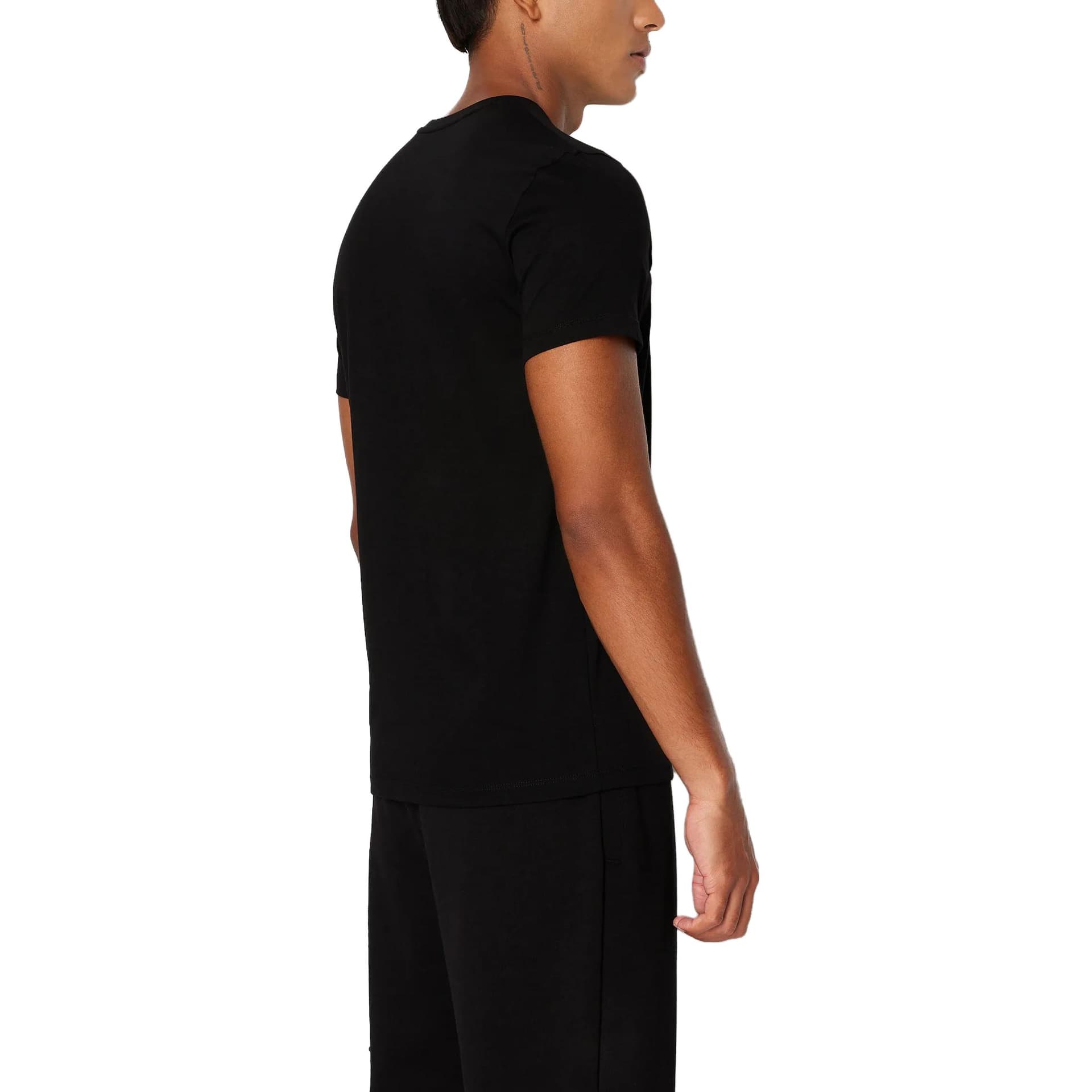 Футболка ARMANI EXCHANGE Slim Fit Mercerized Jersey Cotton Logo T-Shirt T - изображение 2