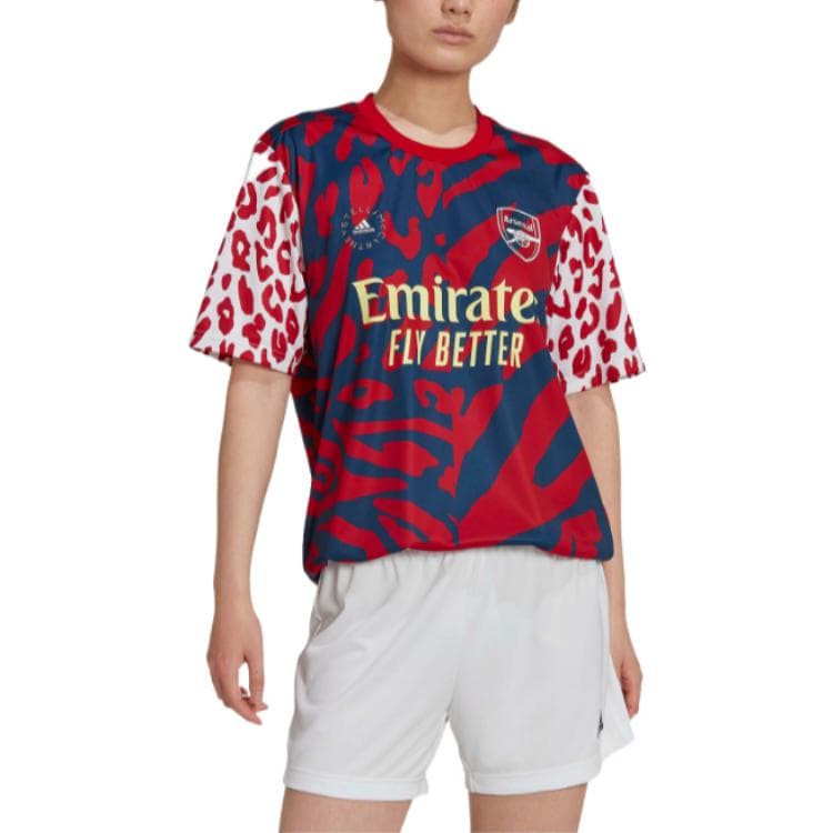 adidas x Stella McCartney Arsenal FC Pre-Match Jersey Red - изображение 6
