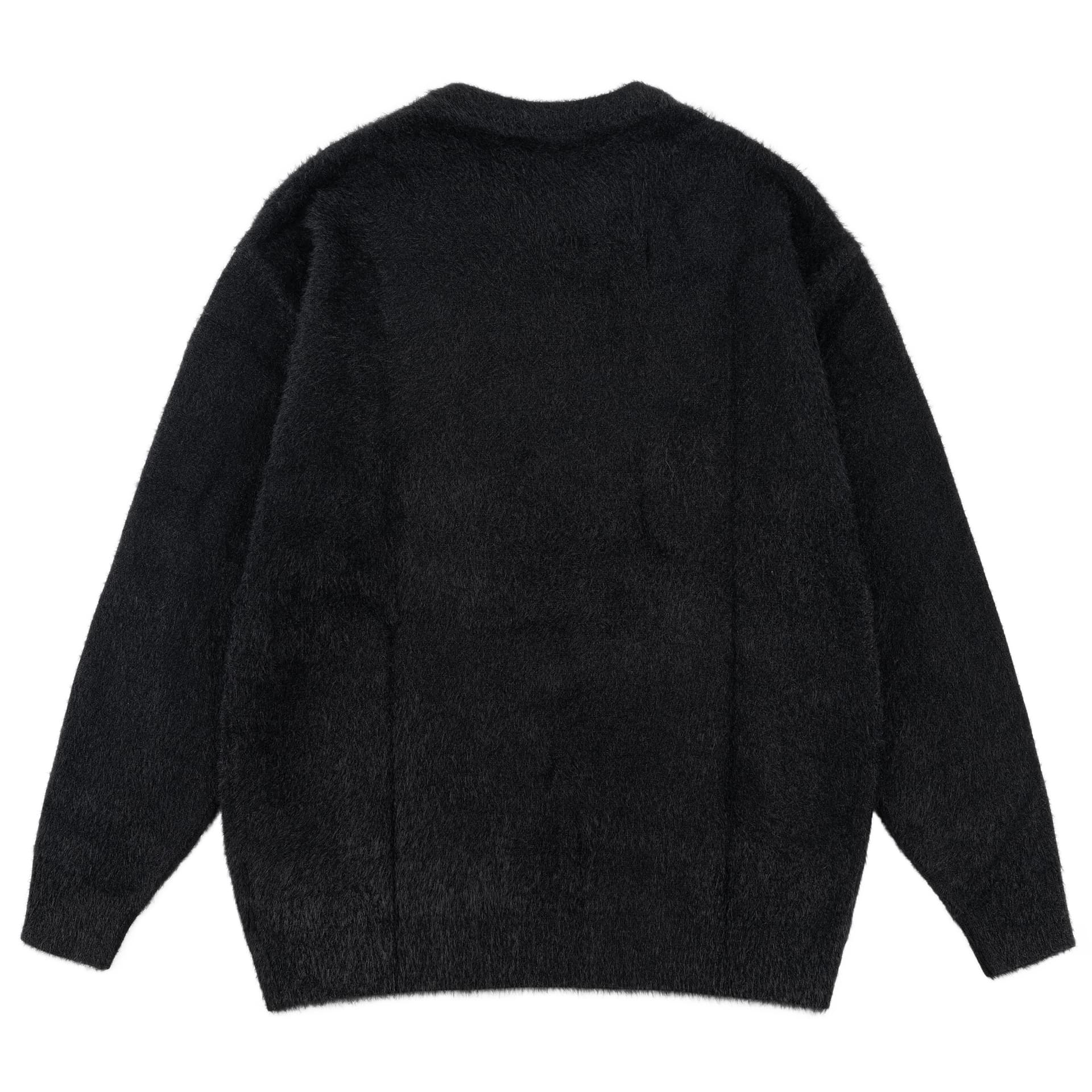 Кофта XINYINSU 24FW Свитер Унисекс Черный - изображение 2
