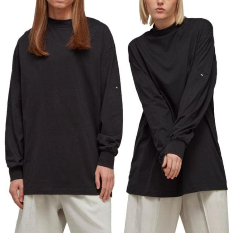 Кофта Y-3 Logo Long Sleeve Tee - изображение 3
