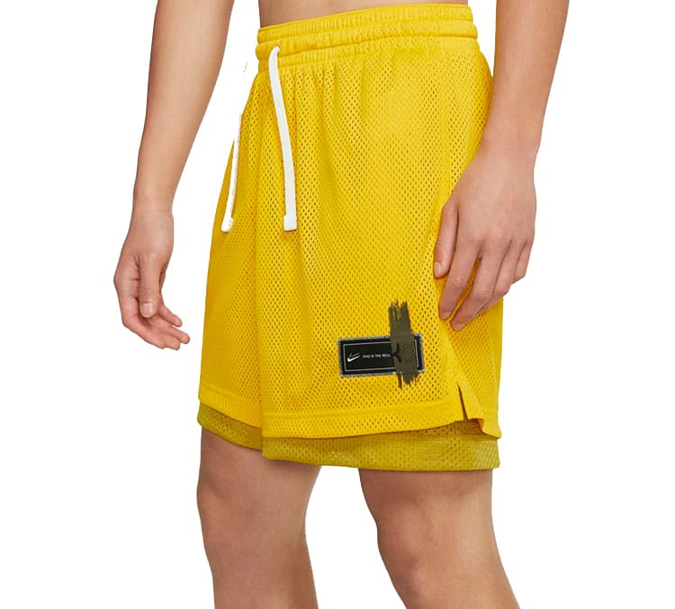 Шорты Nike KD Basketball Shorts Yellow - изображение 3