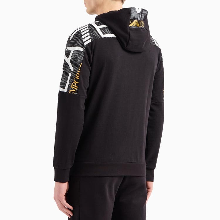 Худи EMPORIO ARMANI EA7 SS24 Logo - изображение 4