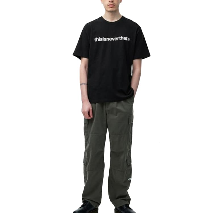 Футболка Thisisneverthat Logo T-Shirt Black - изображение 3