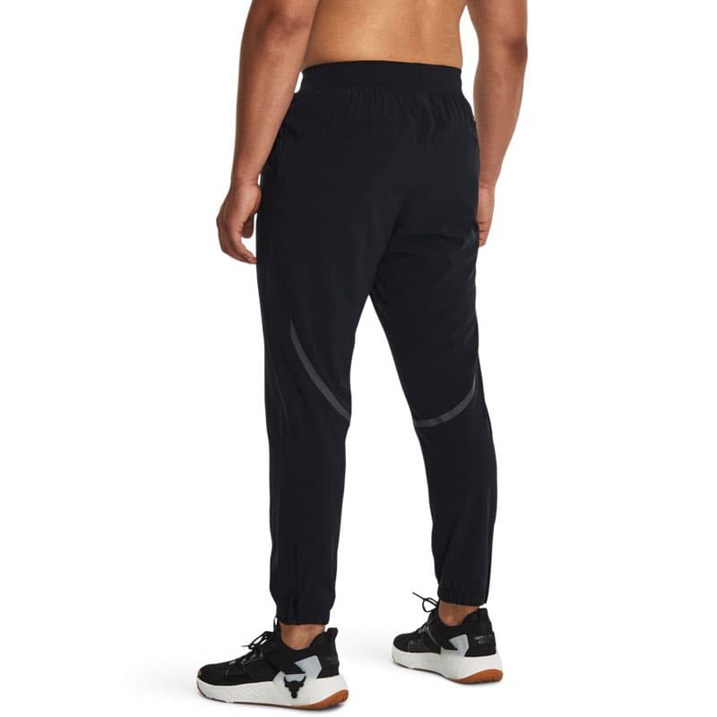 Штаны Under Armour Unstoppable Черные Мужские Вязаные Тренировочные Штаны - изображение 4