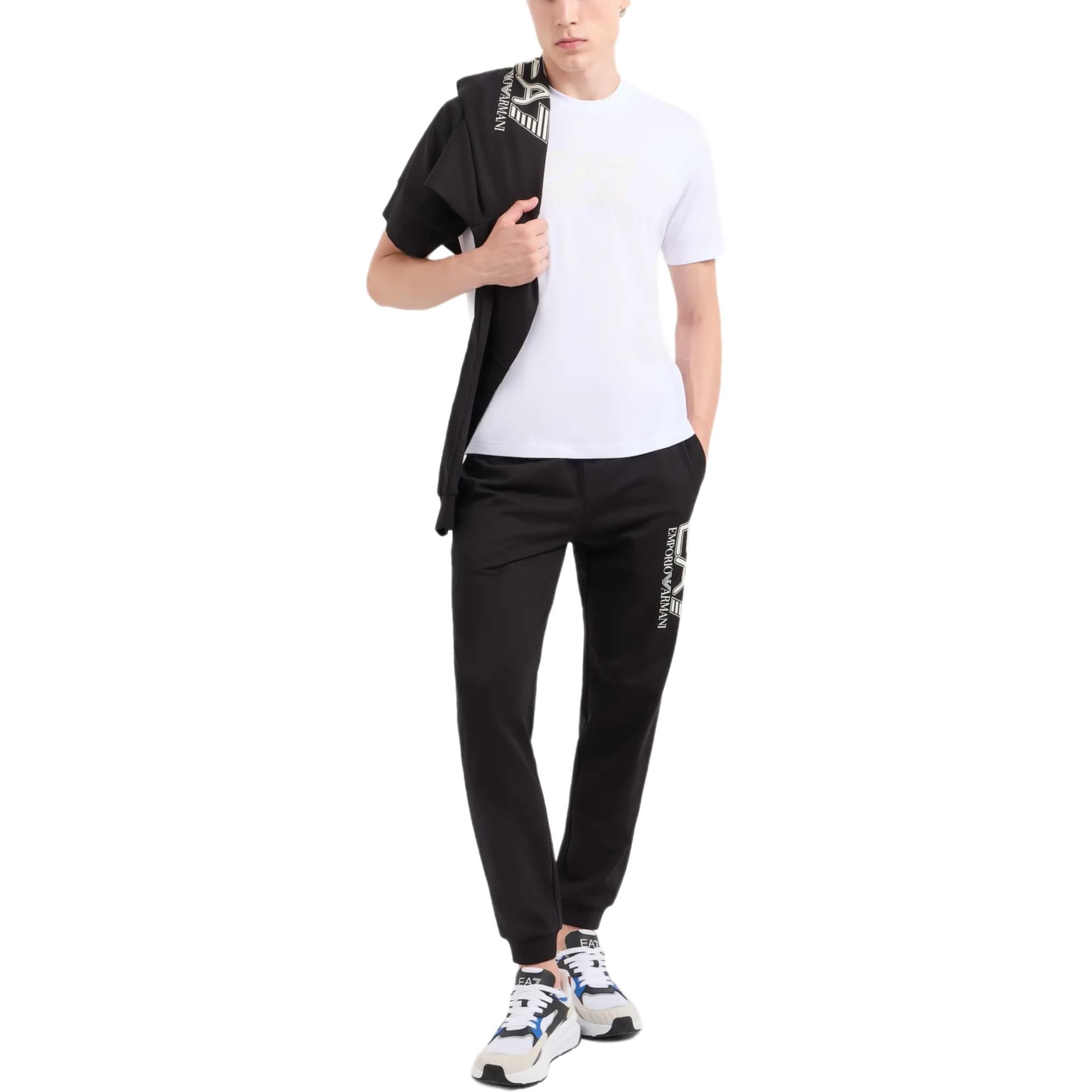 Штаны EMPORIO ARMANI EA7 SS24 Logo - изображение 2