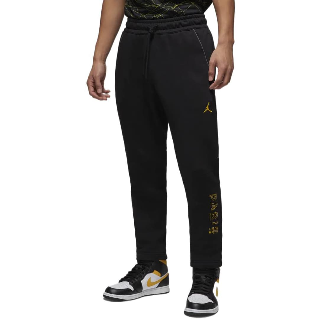 Штаны Jordan x PSG Logo Print Sweatpants Black - изображение 4