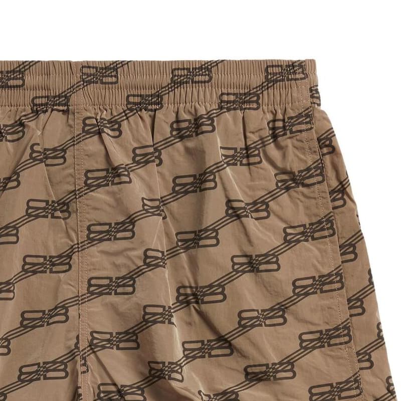 Шорты Balenciaga SS23 Brown Shorts - изображение 9