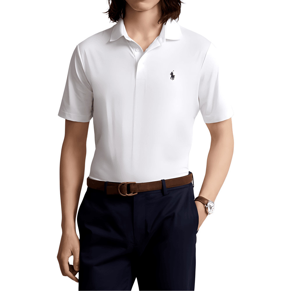 Поло Polo Ralph Lauren SS24 Поло Стандартный размер Мужской Белый - изображение 3