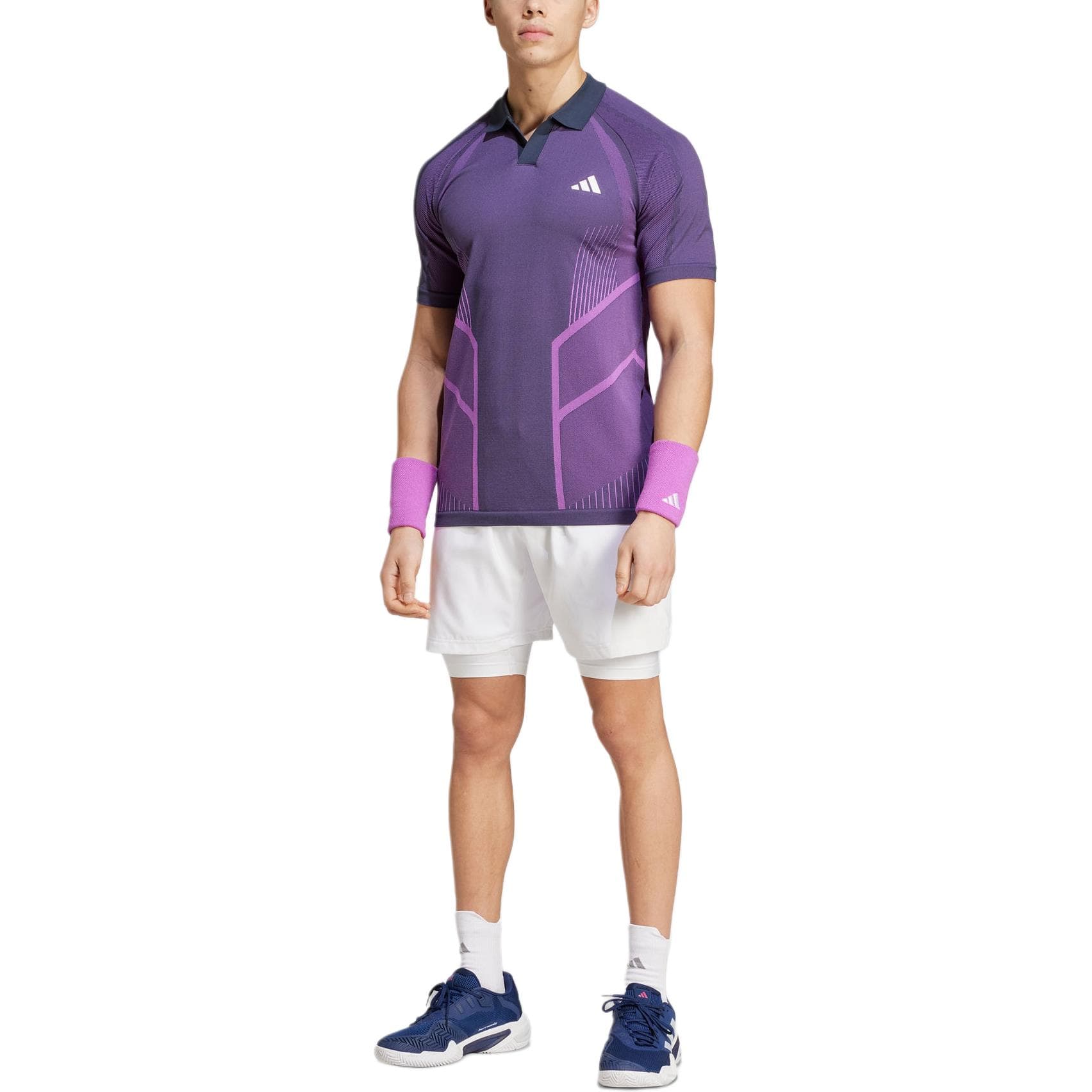 Поло adidas Pro Seamless Aeroready Freelift Polo - изображение 3