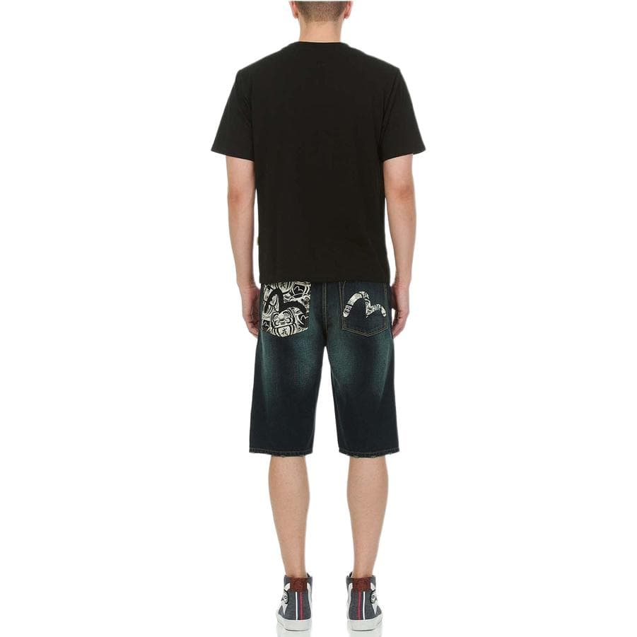 Джинсовые шорты EVISU SS22 - изображение 5