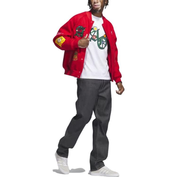 Куртка adidas Originals Collegiate Badge SST Letterman Jacket - изображение 2