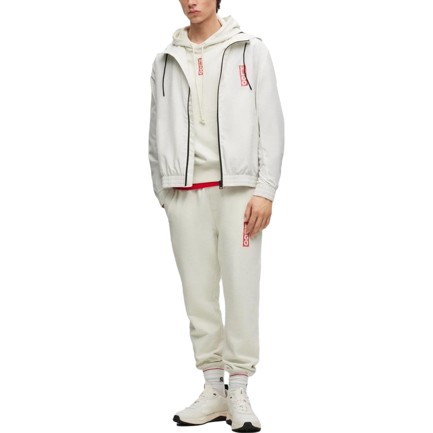 Куртка HUGO BOSS Water-Repellent Hooded Jacket With Vertical Logo - изображение 2