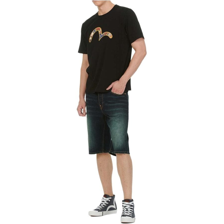 Джинсовые шорты EVISU SS22 - изображение 8