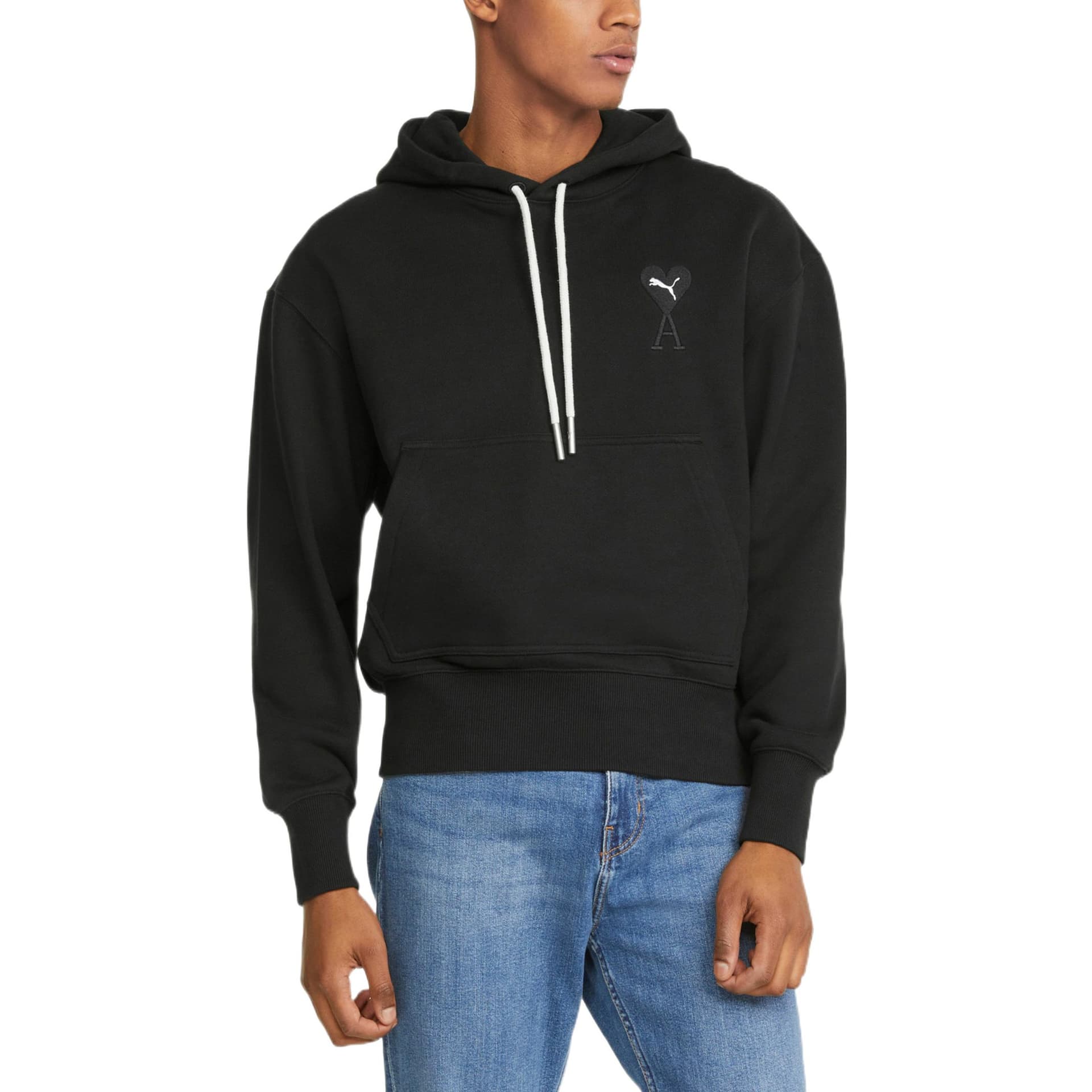 Худи Puma x AMI Hoodie Black - изображение 4