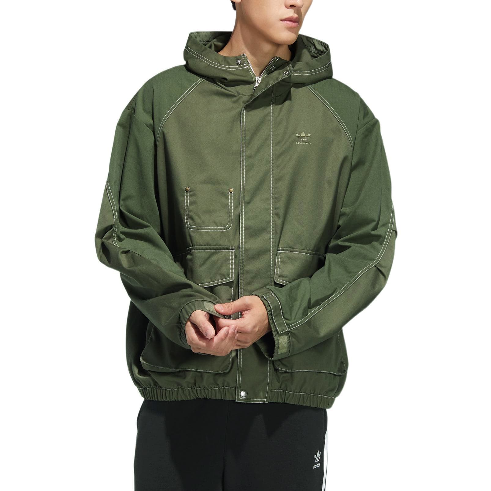Куртка adidas Originals Ww Hooded Jkt - изображение 3