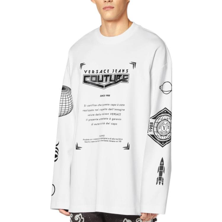 Футболка VERSACE JEANS COUTURE logoT - изображение 3