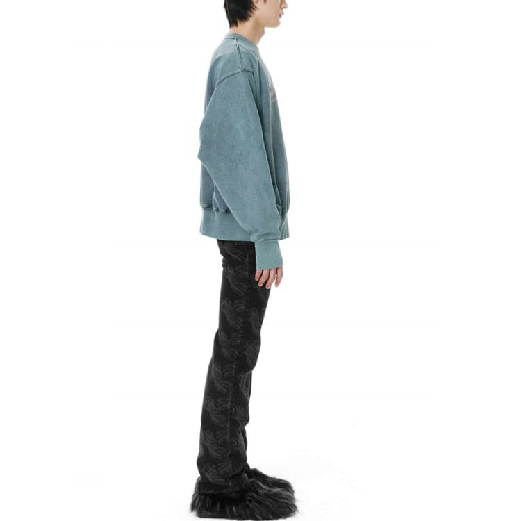 Худи WE11DONE FW21 Logo - изображение 4