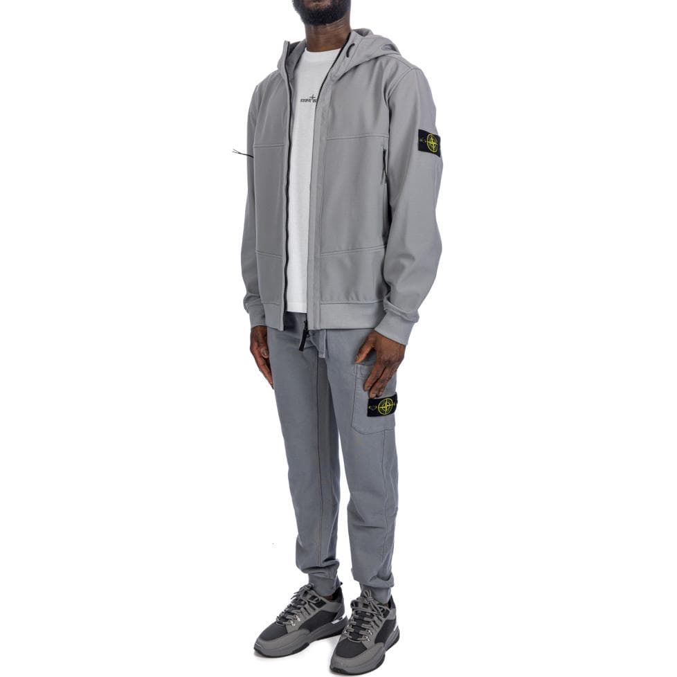 Штаны STONE ISLAND Повседневные брюки Мужские Серые - изображение 3