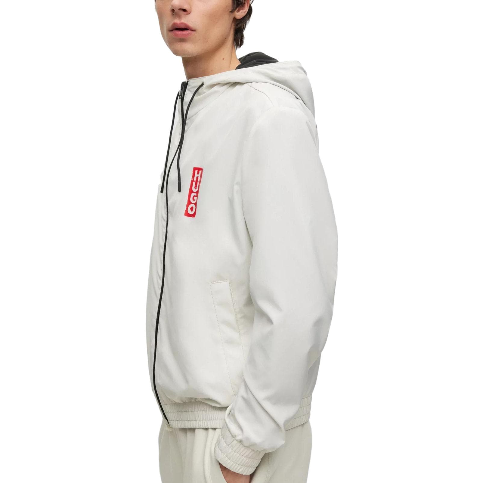 Куртка HUGO BOSS Water-Repellent Hooded Jacket With Vertical Logo - изображение 5
