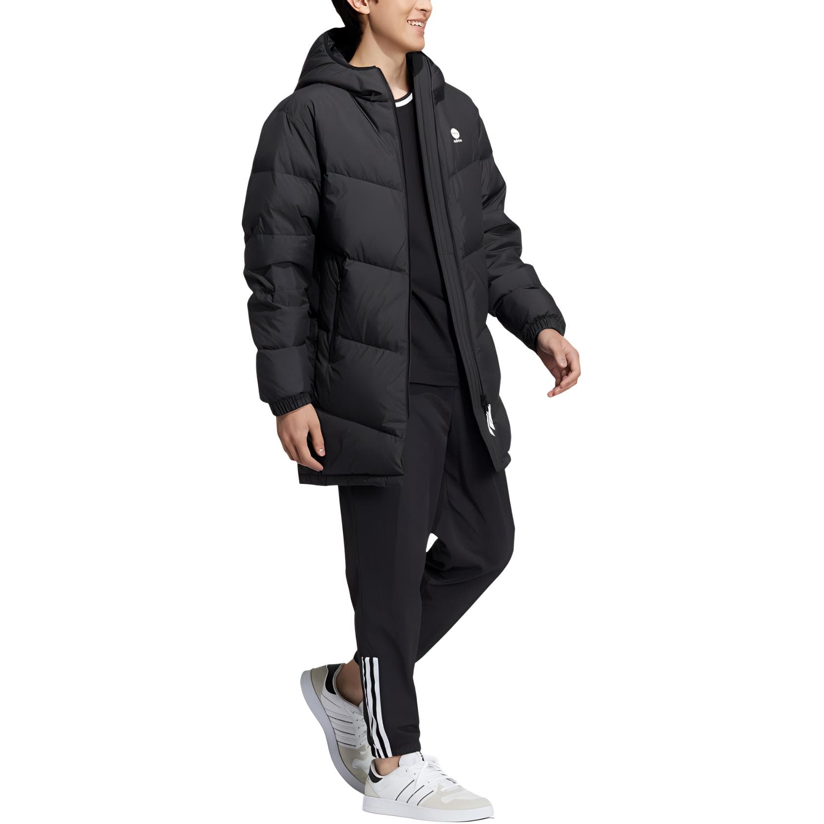Зимняя куртка adidas neo Logo - изображение 5