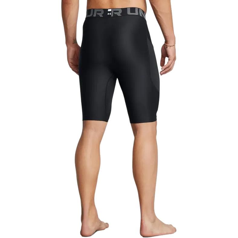 Тренировочные штаны Under Armour HeatGear Спортивные шорты Мужские Черные - изображение 4