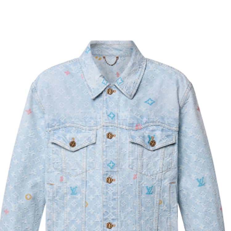 Джинсовая куртка LOUIS VUITTON x Tyler SS24 Denim Jacket - изображение 6