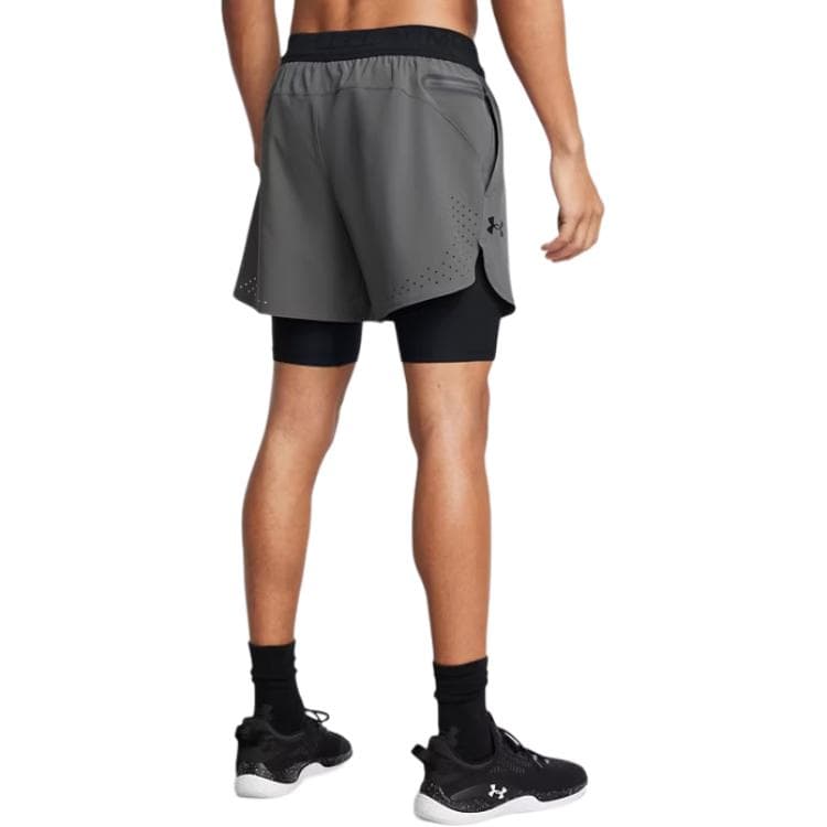 Шорты Under Armour Vanish Elite Повседневные шорты Мужские Камень Застежка - изображение 4