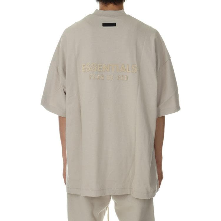 Футболка Fear of God Essentials FW23 V-Neck VT Silver Cloud - изображение 3