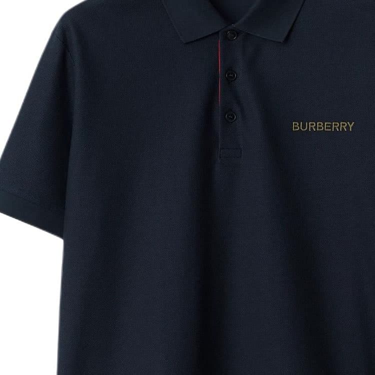 Поло Burberry SS24 Logo Polo Navy - изображение 8