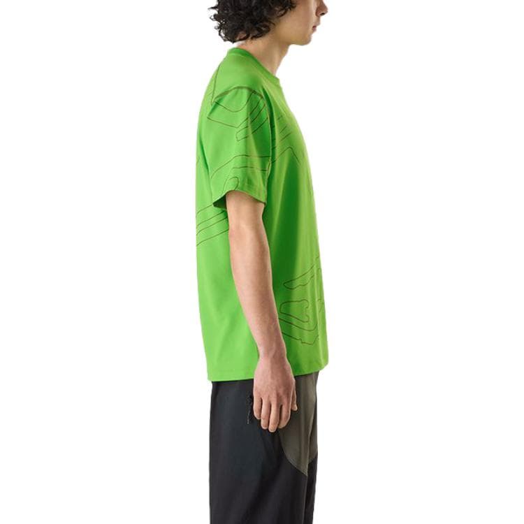 Футболка Arcteryx SS23 SYSTEM_A Drop5 Copal SS Grotto Line Tee T - изображение 4