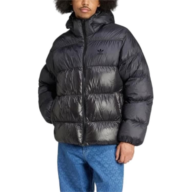 Куртка Adidas Originals Adicolor Куртки и Пальто Мужские Черные - изображение 2